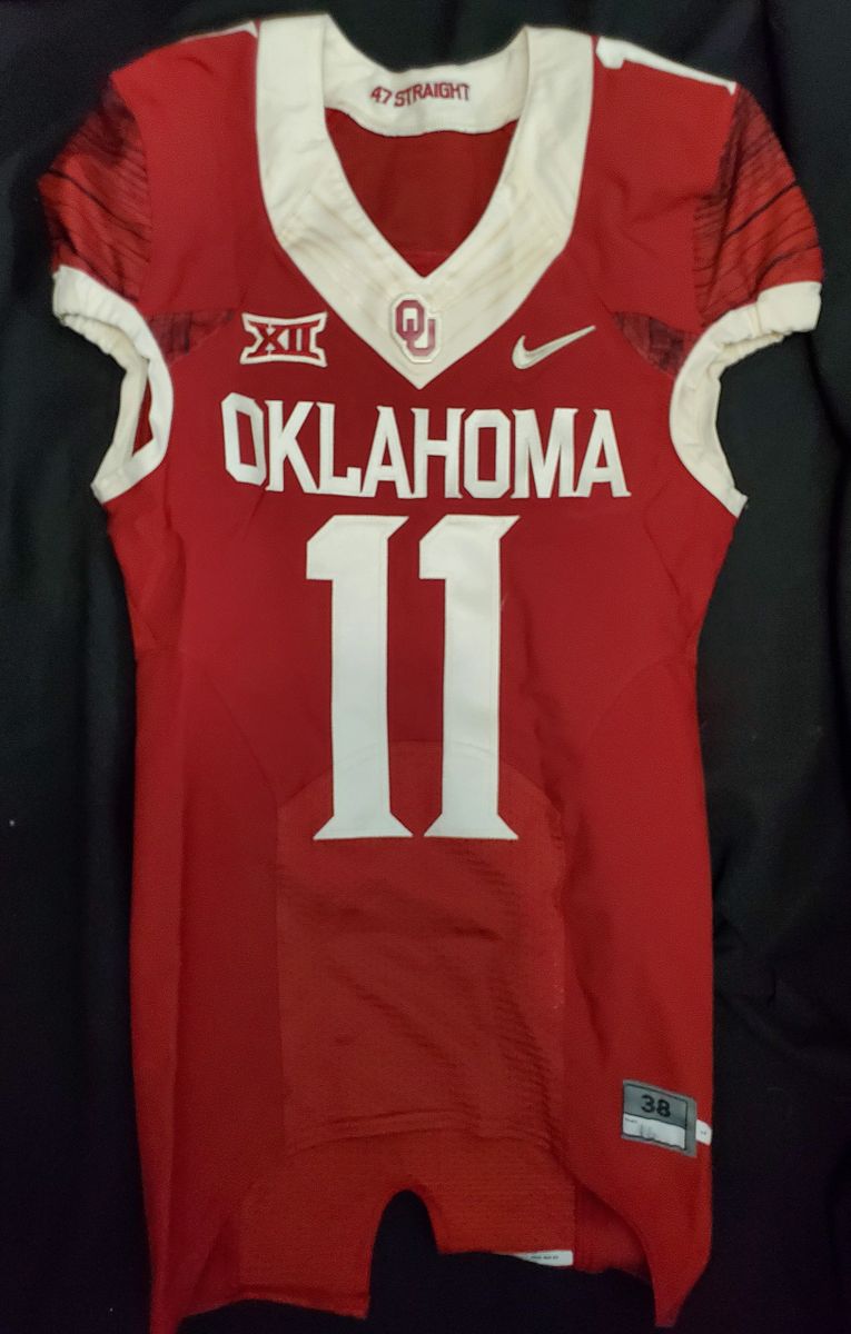 Oklahoma sooners bring the wood jersey sale